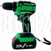 ZITREK Greenpower 20 Pro (20В, Li-ion аккум. 2шт, ЗУ, кейс, бита) 063-4061