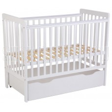 POLINI Кроватка детская Polini kids Simple 310-03, белый (1 кор.)