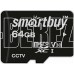 SMARTBUY (SB64GBSDCCTV) micro SDXC 064GB cl10 U3 V30 + адаптер