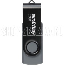 SMARTBUY (SB032GB2TWK) UFD 2.0 032GB Twist Black черный