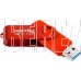 SMARTBUY (SB256GB3TWR) UFD 3.0/3.1 256GB Twist Red красный