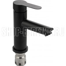 MAGNUS 9449 Смеситель на раковину, литой корпус ЧЁРНЫЙ, из нержавеющей стали марки 304