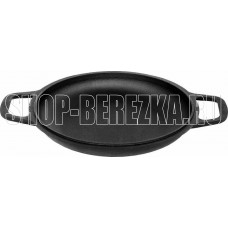 ГАРДАРИКА 0026-4 чугунная порционная с двумя ручками д.26см