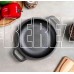 ГАРДАРИКА 0022-4 чугунная порционная с двумя ручками д.22см