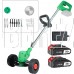 ZITREK GreenCut 20 Pro (20В, Li-ion аккумулятор 2шт, колеса) 082-2005 (1 коробка)