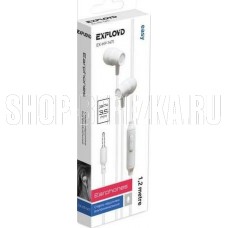 EXPLOYD (EX-HP-1471) 3.5mm/белый/1.2М/Easy