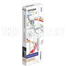 EXPLOYD (EX-HP-1474) 3.5mm/белый/1.2М/Easy