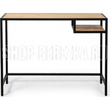 БИТЕЛ Стол для ноутбука Тюрен Дуб крафт золотой/черный (1 кор.)