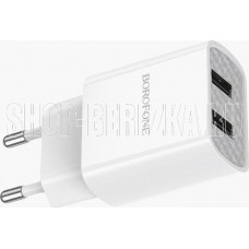 BOROFONE (6931474739148) BA53A Powerway 2USB белый