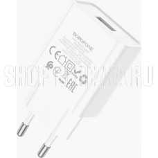 BOROFONE (6974443388640) BA74A Aspirer 1USB белый