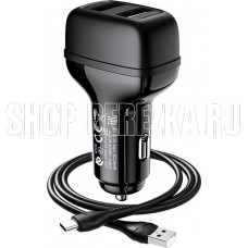 HOCO (6931474727718) Z36 Leader dual port черный