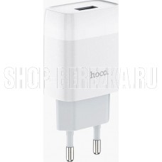 HOCO (6931474712899) СЗУ HOCO C72A Glorious single port charger (белый)