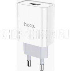 HOCO (6931474727930) СЗУ HOCO C81A Asombroso single port charger белый