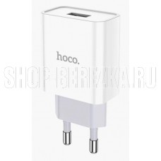 HOCO (6931474727930) СЗУ HOCO C81A Asombroso single port charger белый