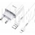 HOCO (6931474727930) СЗУ HOCO C81A Asombroso single port charger белый