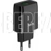 HOCO (6931474732507) СЗУ HOCO C72Q Glorious single port charger черный