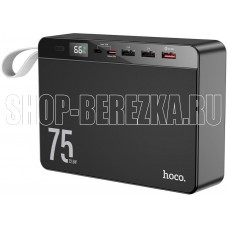 HOCO (6931474779175) J94 Overlord 22.5W fully compatible PB 75000mAh (черный)