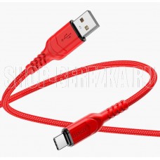 HOCO (6931474744937) X59 USB (m) - Type C (m) 1.0 м - красный