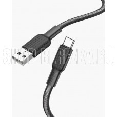 HOCO (6931474760241) X69 Jaeger Type C (m) 1.0m - черный
