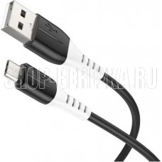 HOCO (6931474768551) X82 MicroUSB (m) 1m - черный