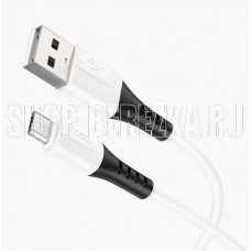 HOCO (6931474768568) X82 MicroUSB (m) 1m - белый