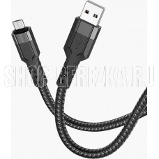 HOCO (6931474770585) U110 MicroUSB (m) 1.2m - черный