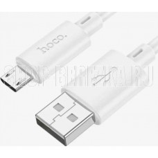 HOCO (6931474783332) X88 Gratified MicroUSB (m) 1м - белый