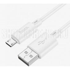 HOCO (6931474783332) X88 Gratified MicroUSB (m) 1m - белый