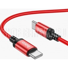 HOCO (6931474784391) X89 Wind Type-C (m) - Type-C (m) 1.0m - красный