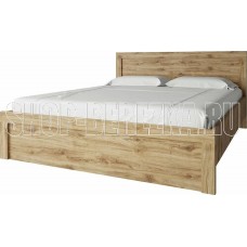 АНРЭКС DOORSET Кровать 120. Цвет ДУБ НАВАРРА (3 уп.)