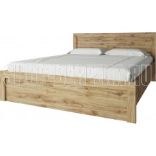 АНРЭКС DOORSET Кровать 140. Цвет ДУБ НАВАРРА (3 уп.)