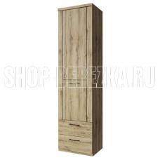 АНРЭКС DOORSET Шкаф 1D2S. Цвет ДУБ НАВАРРА (2 уп.)