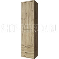 АНРЭКС DOORSET Шкаф 1D2S. Цвет ДУБ НАВАРРА (2 уп.)