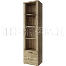 АНРЭКС DOORSET Шкаф открытый 2S4N. Цвет ДУБ НАВАРРА (2 уп.)