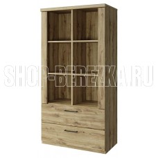 АНРЭКС DOORSET Шкаф открытый 2S6N. Цвет ДУБ НАВАРРА (2 уп.)