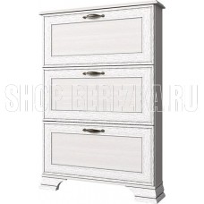 АНРЭКС TIFFANY Тумба для обуви 3D цвет вудлайн кремовый (3 уп.)