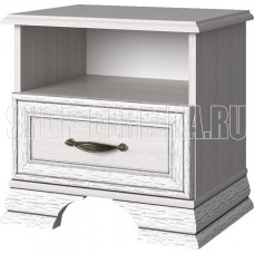 АНРЭКС TIFFANY Тумба прикроватная 1S цвет вудлайн кремовый (2 уп.)
