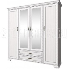 АНРЭКС TIFFANY Шкаф 4D2S цвет вудлайн кремовый (7 уп.)