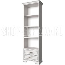 АНРЭКС TIFFANY Шкаф открытый 2S цвет вудлайн кремовый (5 уп.)