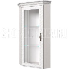 АНРЭКС TIFFANY Шкаф с витриной 1VU цвет вудлайн кремовый (3 уп.)