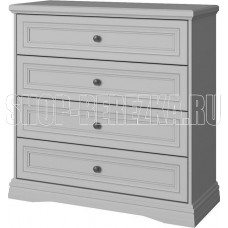 АНРЭКС VALENCIA Комод 4S. Цвет СЕРЫЙ (2 уп.)