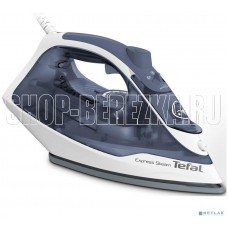 TEFAL FV2837E0 Утюг, 2400Вт, 190г, белый/синий