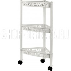 KEEPLEX KL283212048 Light на колесиках трехсекционная угловая 38,3х22,2х69см белое облако