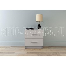 НК-МЕБЕЛЬ ЛОФТ комод 420 с 2-мя ящиками Белый 72230006 (1 кор.)