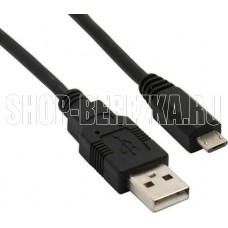 VS (U018) USB2.0 A вилка-MicroUSB вилка, 1, 8м черный