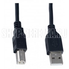 VS (U130) USB2.0 Aвилка-Ввилка, 3,0 м черный