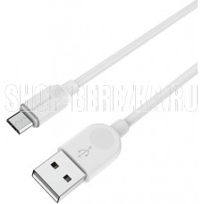 BOROFONE (6957531090014) BX14 USB (m)-microUSB (m) 2.0m - белый
