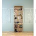 НК-МЕБЕЛЬ ЛОФТ стеллаж 600 Дуб Сонома 72230023 (1 кор.)