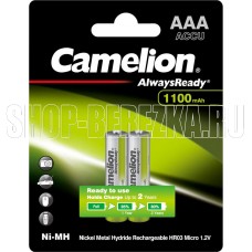 CAMELION (15037) Always Ready AAA-1100mAh Ni-Mh BL-2