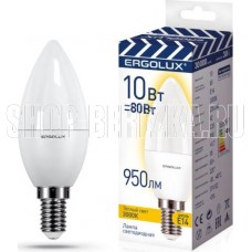 ERGOLUX (14547) LED-C35-10W-E14-3K